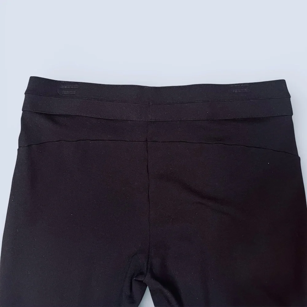 Maurice’s Black Skinny Ankle Pull On Pants Leggings Zipper‎ Detailing Sz M Short - Picture 8 of 14